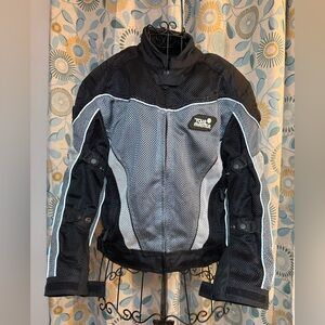 Tourmaster Intake Motorcycle Jacket Women's Sz XS (6-8) w/ 2 Removable Liners
